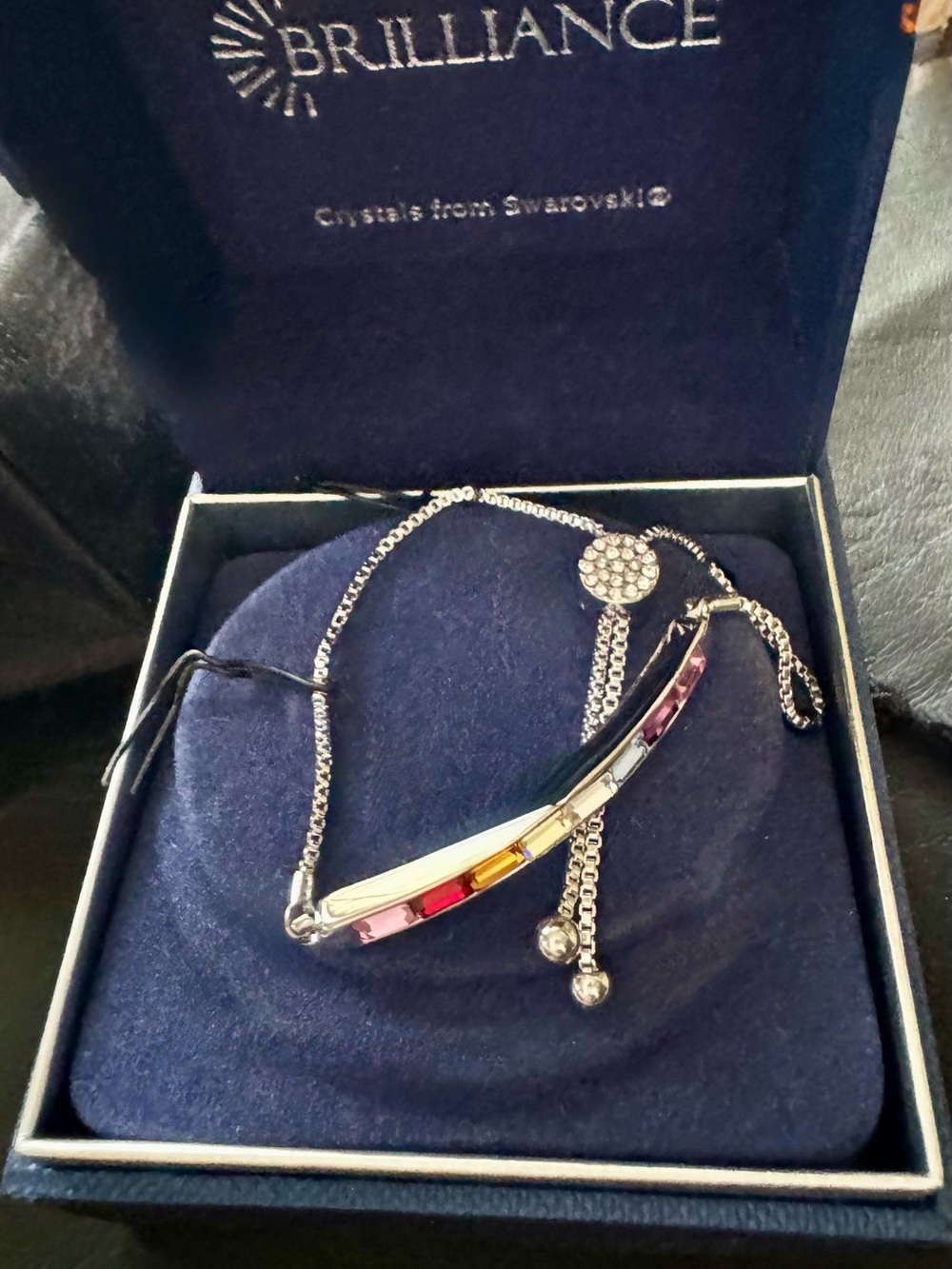 Brilliance by Swarovski Multicolor Crystal Bracelet